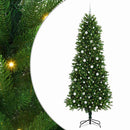 vidaXL Karácsonyfa 300 LED-del állvánnyal Zöld 240 cm PE