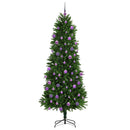 vidaXL Karácsonyfa 300 LED-del állvánnyal Zöld 240 cm PE
