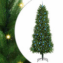 vidaXL Karácsonyfa 300 LED-del állvánnyal Zöld 240 cm PE