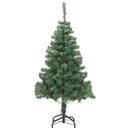 vidaXL Karácsonyfa 300 LED-del állvánnyal Zöld 180 cm PVC