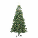 vidaXL Karácsonyfa Zöld 240 cm PVC