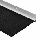 vidaXL Csavaros Ajtó Kefe Zár 12 pcs Fehér 100 cm Alumínium ötvözet