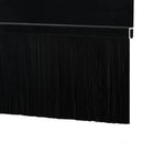 vidaXL Öntapadó ajtó kefe tömítések 6 pcs Fekete 100 cm
