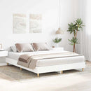 vidaXL Ágykeret 2 pcs Fehér 152 x 203 cm Faanyag