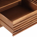 vidaXL Kézzel Készült Kávéasztal Teak barna 85 x 45,5 x 40 cm