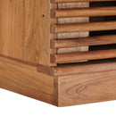 vidaXL Kézzel Készült Kávéasztal Teak barna 85 x 45,5 x 40 cm