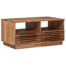 vidaXL Kézzel Készült Kávéasztal Teak barna 85 x 45,5 x 40 cm