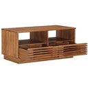 vidaXL Kézzel Készült Kávéasztal Teak barna 85 x 45,5 x 40 cm