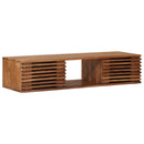 vidaXL TV szekrény tárolóval ajtóval Természetes 105 x 30 x 22,5 cm