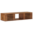 vidaXL TV szekrény tárolóval ajtóval Természetes 105 x 30 x 22,5 cm