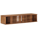 vidaXL TV szekrény tárolóval ajtóval Természetes 105 x 30 x 22,5 cm