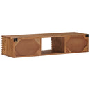 vidaXL TV szekrény tárolóval ajtóval Természetes 105 x 30 x 22,5 cm