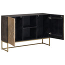 vidaXL Széf Bronz 105 x 30 x 70 cm Tömör Mangófa és Műszaki Fa