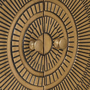 vidaXL Magasfiú Bronz 53,5 x 30 x 95 cm Tömör Mangófa és Műszaki Fa