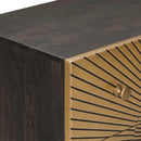 vidaXL Fiókos szekrény fiókkal Bronz 75 x 30 x 65 cm