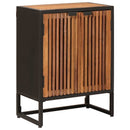 vidaXL Széf 53 x 30 x 70 cm Tömör Mangófa és Műszaki Fa