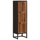 vidaXL Magasfiú 35 x 30 x 120 cm Tömör Mangófa és Műszaki Fa