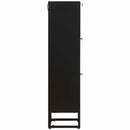 vidaXL Magasfiú 35 x 30 x 120 cm Tömör Mangófa és Műszaki Fa