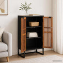 vidaXL Magasfiú 53 x 30 x 95 cm Tömör Mangófa és Műszaki Fa