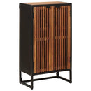 vidaXL Magasfiú 53 x 30 x 95 cm Tömör Mangófa és Műszaki Fa