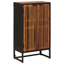 vidaXL Magasfiú 53 x 30 x 95 cm Tömör Mangófa és Műszaki Fa