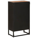 vidaXL Magasfiú 53 x 30 x 95 cm Tömör Mangófa és Műszaki Fa