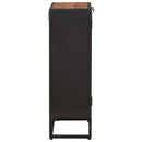 vidaXL Magasfiú 53 x 30 x 95 cm Tömör Mangófa és Műszaki Fa