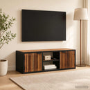 vidaXL Kézzel készült TV Szekrény 105 x 30 x 35 cm Tömör Mangófát
