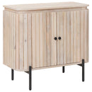 vidaXL Széf 70 x 30 x 65 cm Tömör Mangófa és Műszaki Fa