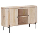 vidaXL Széf 105 x 30 x 65 cm Tömör Mangófa és Műszaki Fa