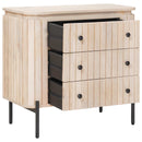 vidaXL Fiókos szekrény 70 x 30 x 65 cm Tömör Mangófa és Műszaki Fa