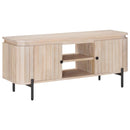 vidaXL TV szekrény 105 x 30 x 45 cm Tömör Mangófa és Műszaki Fa