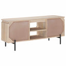 vidaXL TV szekrény 105 x 30 x 45 cm Tömör Mangófa és Műszaki Fa