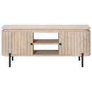 vidaXL TV szekrény 105 x 30 x 45 cm Tömör Mangófa és Műszaki Fa