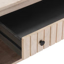 vidaXL Cipőpad fiókkal 85 x 37 x 48 cm Tömör Mangófa és Műszaki Fa