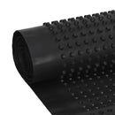 vidaXL Bordázott vízelvezető lap 2 pcs Fekete 0,5 x 20 m HDPE