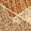 vidaXL Tároló Doboz Természetes 60 x 38 x 20 cm Vízi jácint