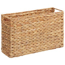 vidaXL Újság Kosarak 2 pcs Természetes 39 x 14 x 25 cm Vízi jácint