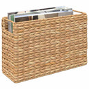 vidaXL Újság Kosarak 2 pcs Természetes 39 x 14 x 25 cm Vízi jácint