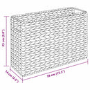 vidaXL Újság Kosarak 2 pcs Természetes 39 x 14 x 25 cm Vízi jácint