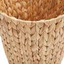 vidaXL Hulladék Papír Kosarak 2 pcs Természetes 26 x 26 x 29 cm