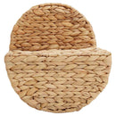 vidaXL Lépcsőkosár Természetes 28 x 26 x 47 cm Vízi jácint