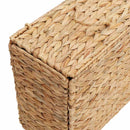 vidaXL WC papír tartó Természetes 36 x 18 x 31 cm Vízi jácint