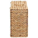 vidaXL WC papír tartó Természetes 36 x 18 x 31 cm Vízi jácint