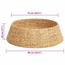 vidaXL Karácsonyfakollekció Barna 90 x 90 x 28 cm Vízi jácint