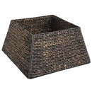 vidaXL Karácsonyfakollekció Fekete 50 x 50 x 25 cm Vízi jácint