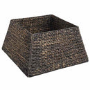 vidaXL Karácsonyfakollekció Fekete 50 x 50 x 25 cm Vízi jácint