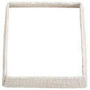 vidaXL Karácsonyfakollekció Fehér 60 x 60 x 28 cm Vízi jácint