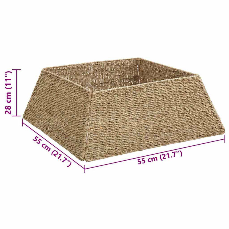 vidaXL Karácsonyfakollekció Barna 70 x 70 x 28 cm Tengerifű