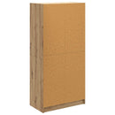 vidaXL Magasfiú Artisan tölgy 68 x 37 x 142 cm Faanyag